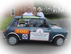 The Team with Sue Bedborough of Demelza House